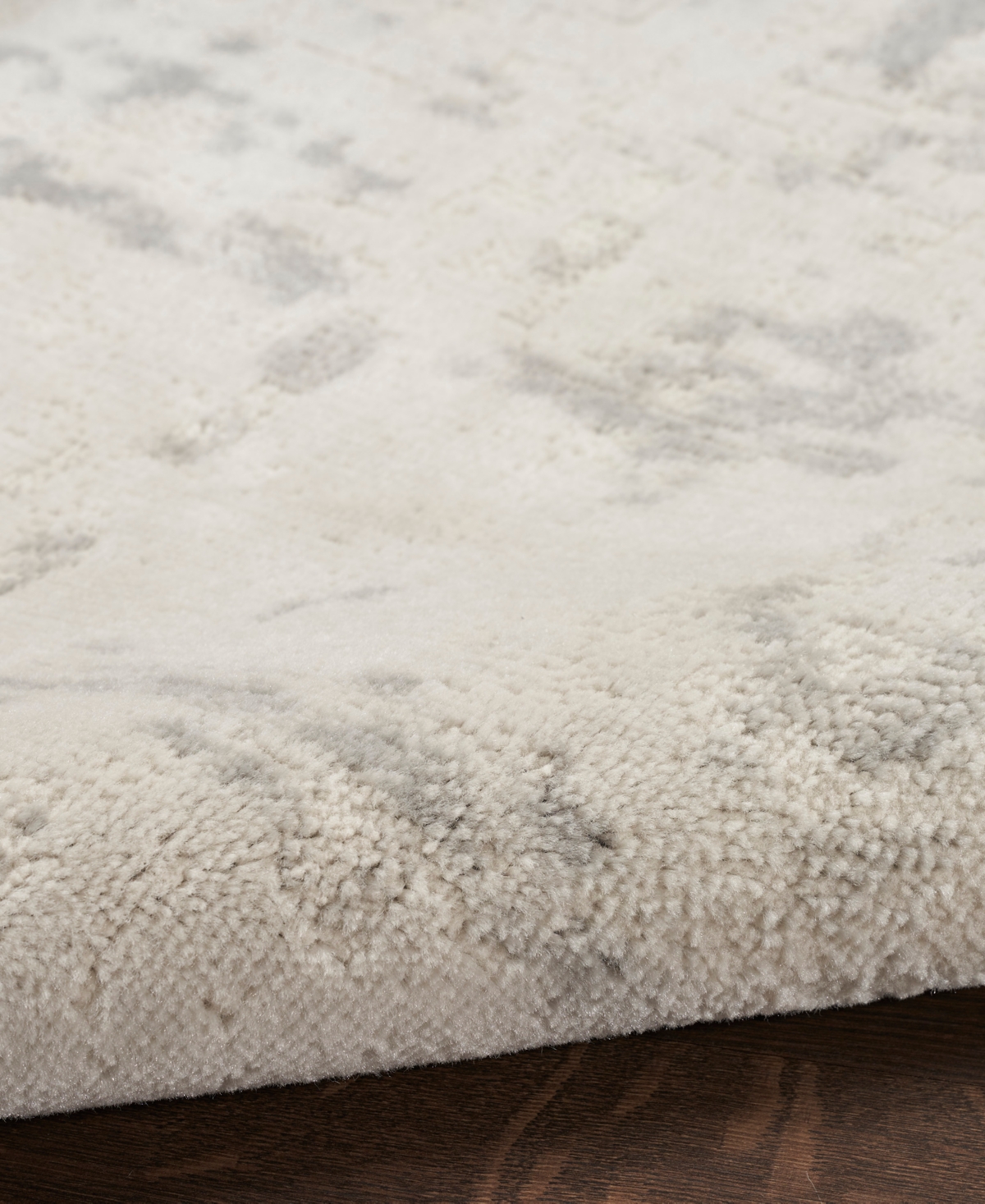 Nourison Home Quarry Qua01 7'10"x9'10" Area Rug In Cream,gray