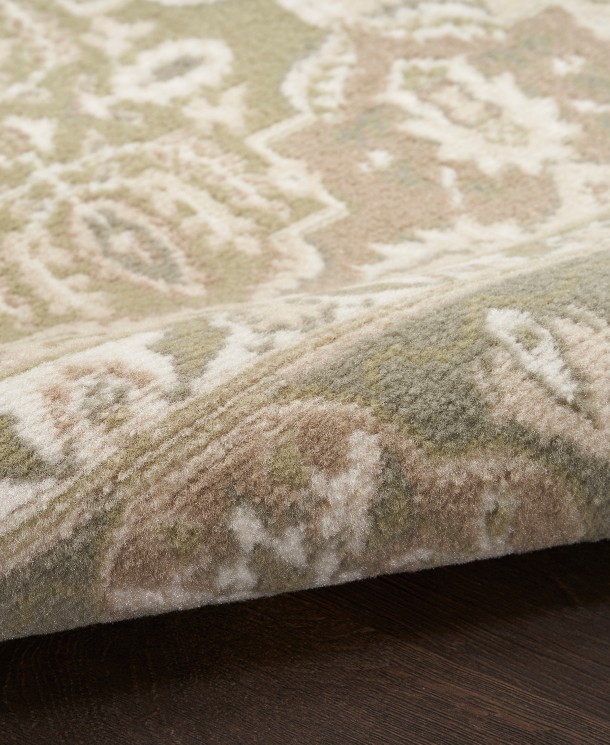 Nourison Home Grafix Grf31 5'3"x7'3" Area Rug In Green