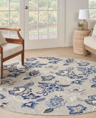 Aloha ALH31 7'10"x7'10" Round Area Rug