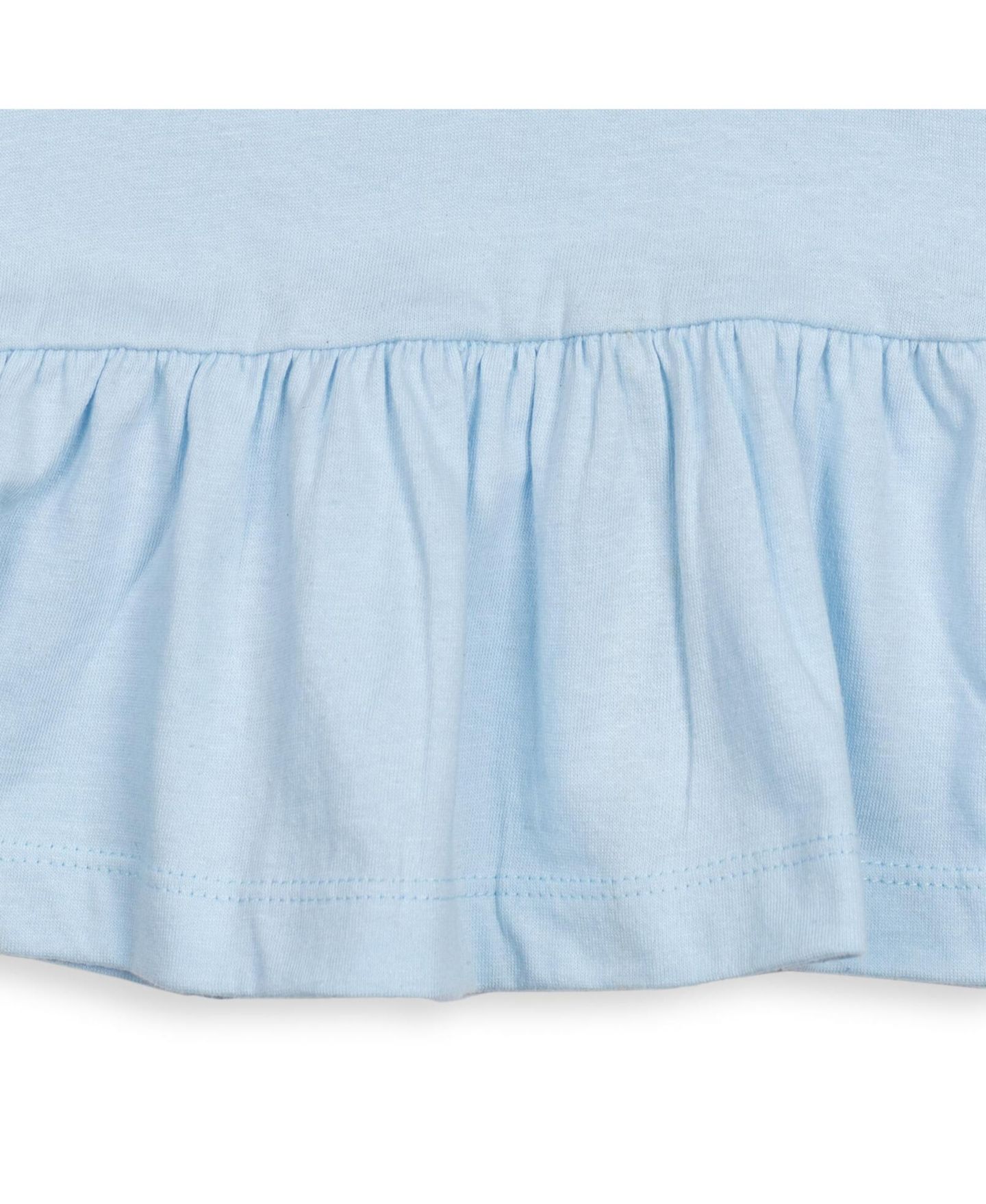 Футболки Bluey Child Winton Snickers Honey Muffin Bandit Dad Chili Mom Missy Chloe Coco Bingo Girls 2 Pack T-Shirts для малышей, цвет: Синий / Серый — фото 4