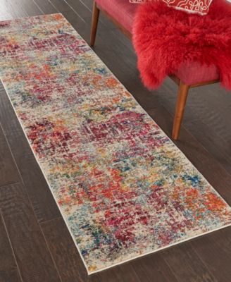 Celestial CES13 2'2"x7'6" Runner Area Rug