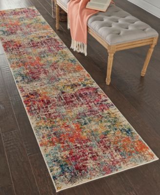 Celestial CES13 2'2"x10' Runner Area Rug