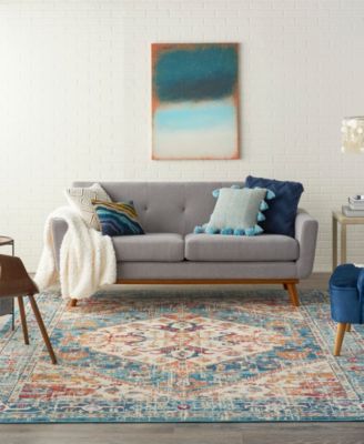Nourison Home Passion Psn23 Rug Collection In Ivory,mist