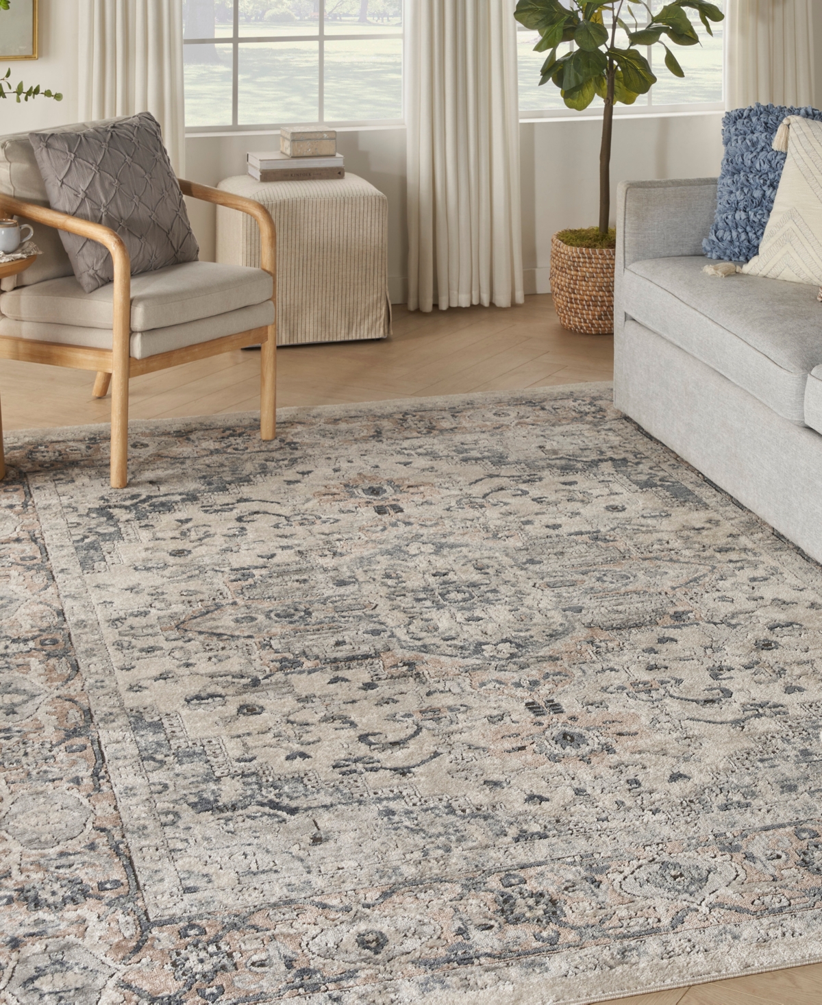 Nourison Home Quarry QUA05 6'7