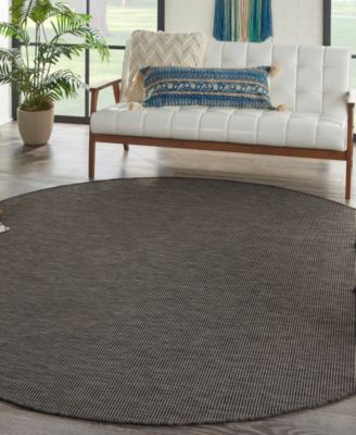 Positano POS01 8'x8' Round Area Rug