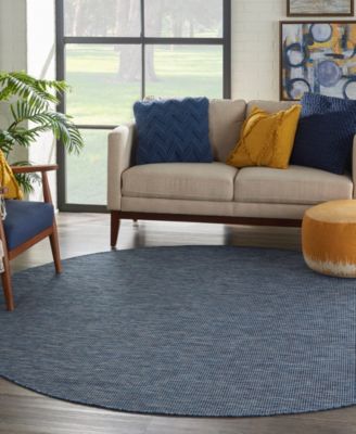 Positano POS01 8'x8' Round Area Rug