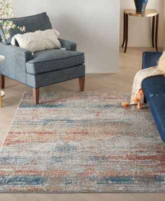 Rustic Textures RUS11 5'3"x7'3" Area Rug