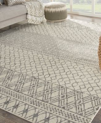 Nourison Home Passion Psn43 Rug Collection In Ivory,gray