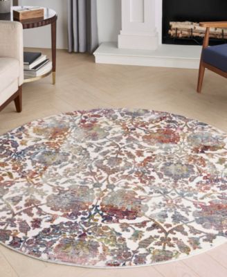 Ankara Global ANR06 6'x6' Round Area Rug