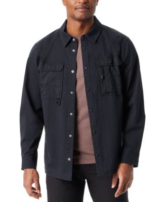 BASS OUTDOOR - Men's Relaxed Fit Camo Worker Shirt Jacket