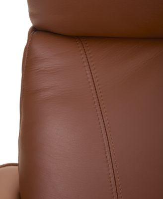 Lennix Leather TV Recliner with Massage, Created for Macy&#39;s