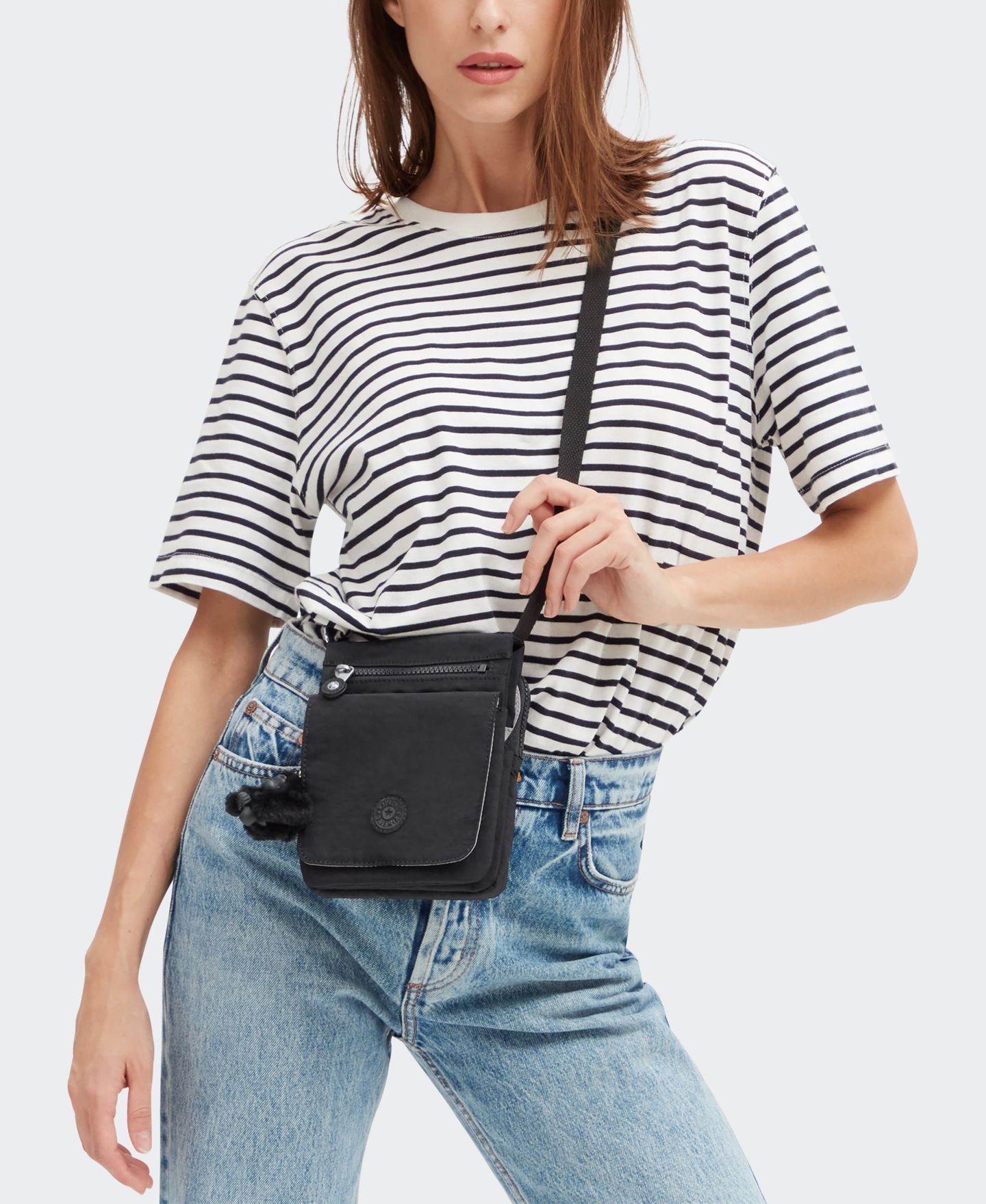 Женская сумка Kipling New Eldorado Mini Crossbody, цвет: Чёрный — фото 5