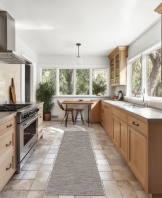 Washable Solutions WSL01 2'2"x8' Runner Area Rug