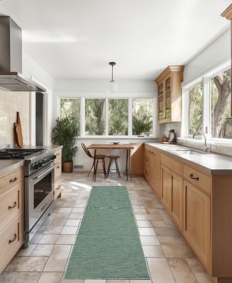 Washable Solutions WSL01 2'2"x8' Runner Area Rug