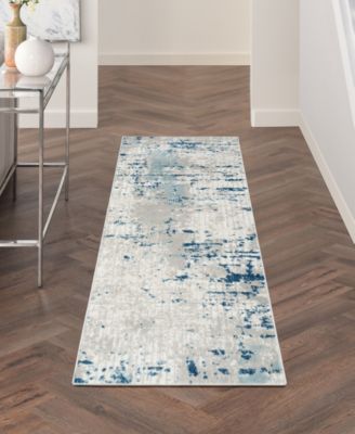 Quarry QUA01 2'2"x12' Runner Area Rug