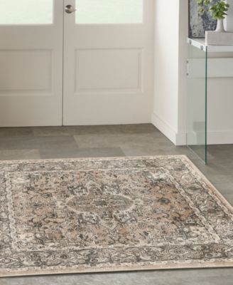 Quarry QUA05 4'x4' Square Area Rug