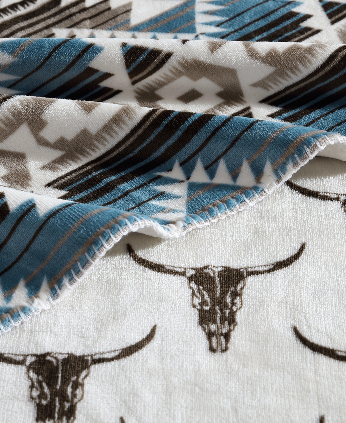 Wrangler Flannel Oversized Throw, 70" X 60"