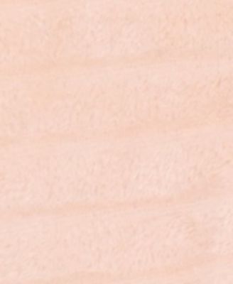 Baby Girls Minnie Mouse Faux-Fur Footed Pramsuit