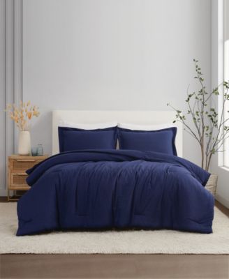Brookyln Loom 100% Linen Cover 3-Pc. Comforter Set, King
