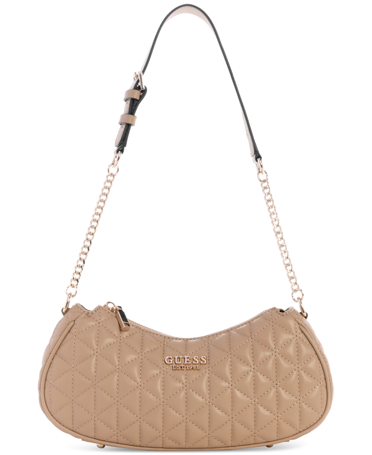 Kori Top Zip Medium Quilted Shoulder Bag - Rose