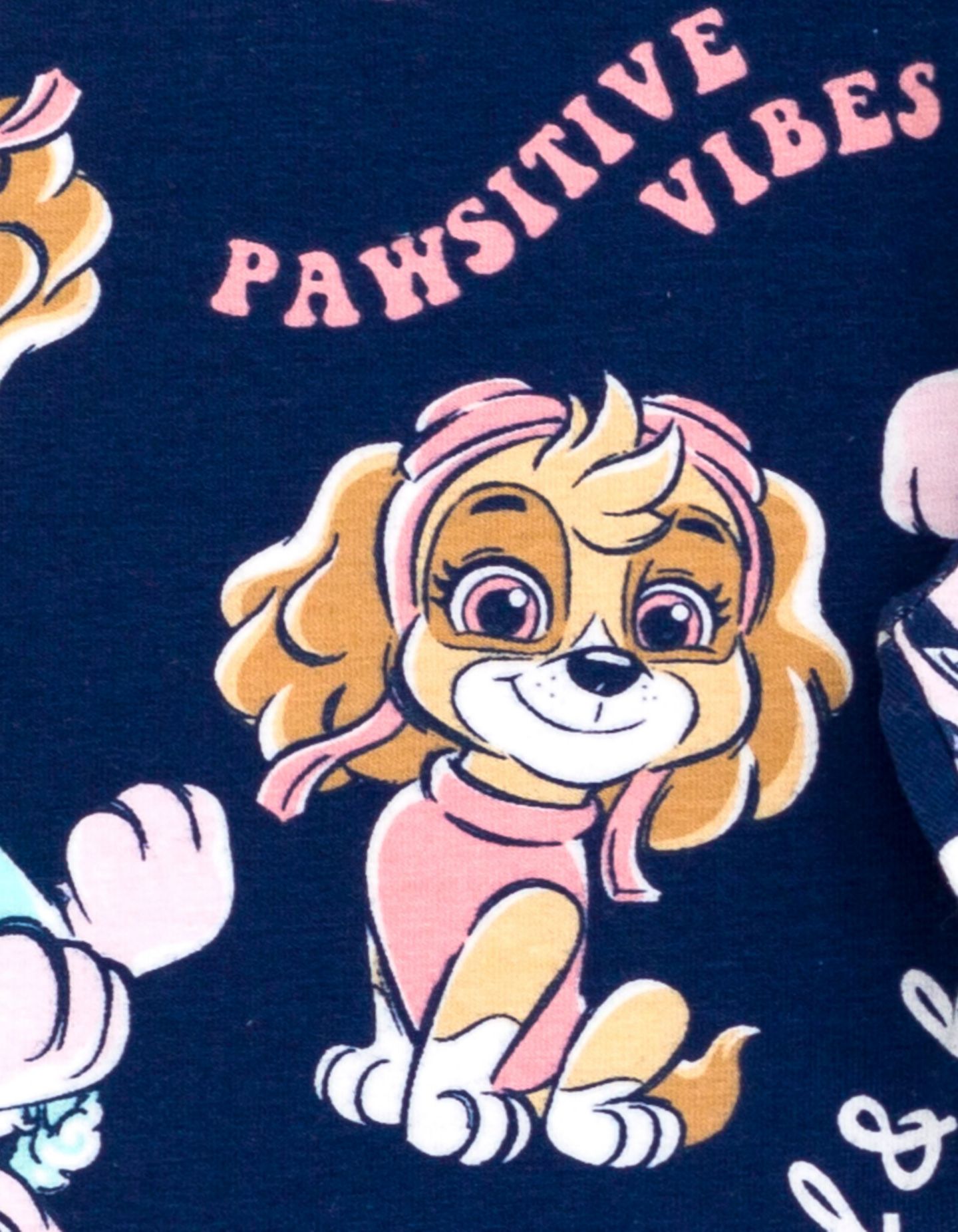 Комплекты Paw Patrol Crossover Fleece Sweatshirt and Leggings Outfit Set для девочек-малышей, цвет: Розовый / Тёмно-синий — фото 6
