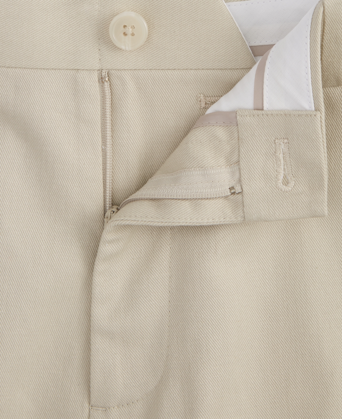 Mode Of One Men's Slim-fit Suit Pants, Exclusively At Macy's In Dark Ecru