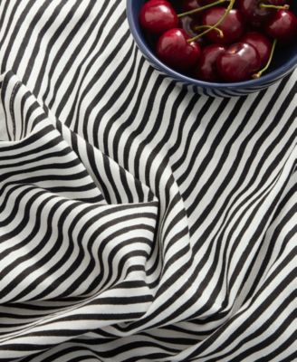 Hand Painted Shirting Stripe Napkin 20" x 20", Set of 4