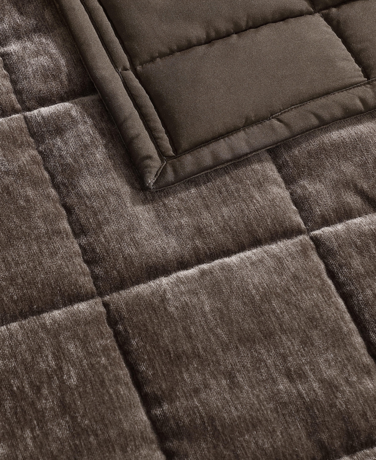 Vera Wang Chenille Box Solid 3-Pc. Quilt Set
