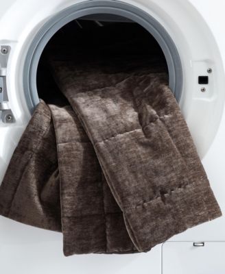 Chenille Box Solid 3-Pc. Quilt Set, Queen