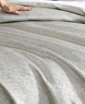 CLOSEOUT! Speckled Satin Weave 3-Pc. Duvet Cover Set, Queen