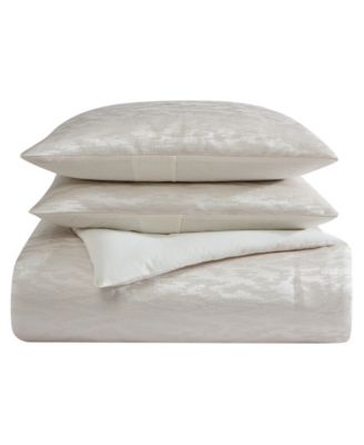 CLOSEOUT! Illusion Textured 3-Pc. Duvet Cover Set, King