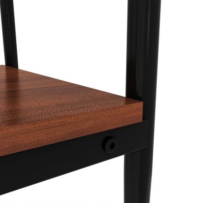 Tempered Glass Rectangle End Table Set