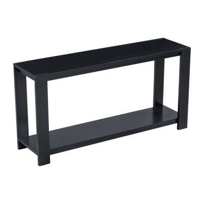 Streamdale Minimalist Console Table with Bottom Shelf
