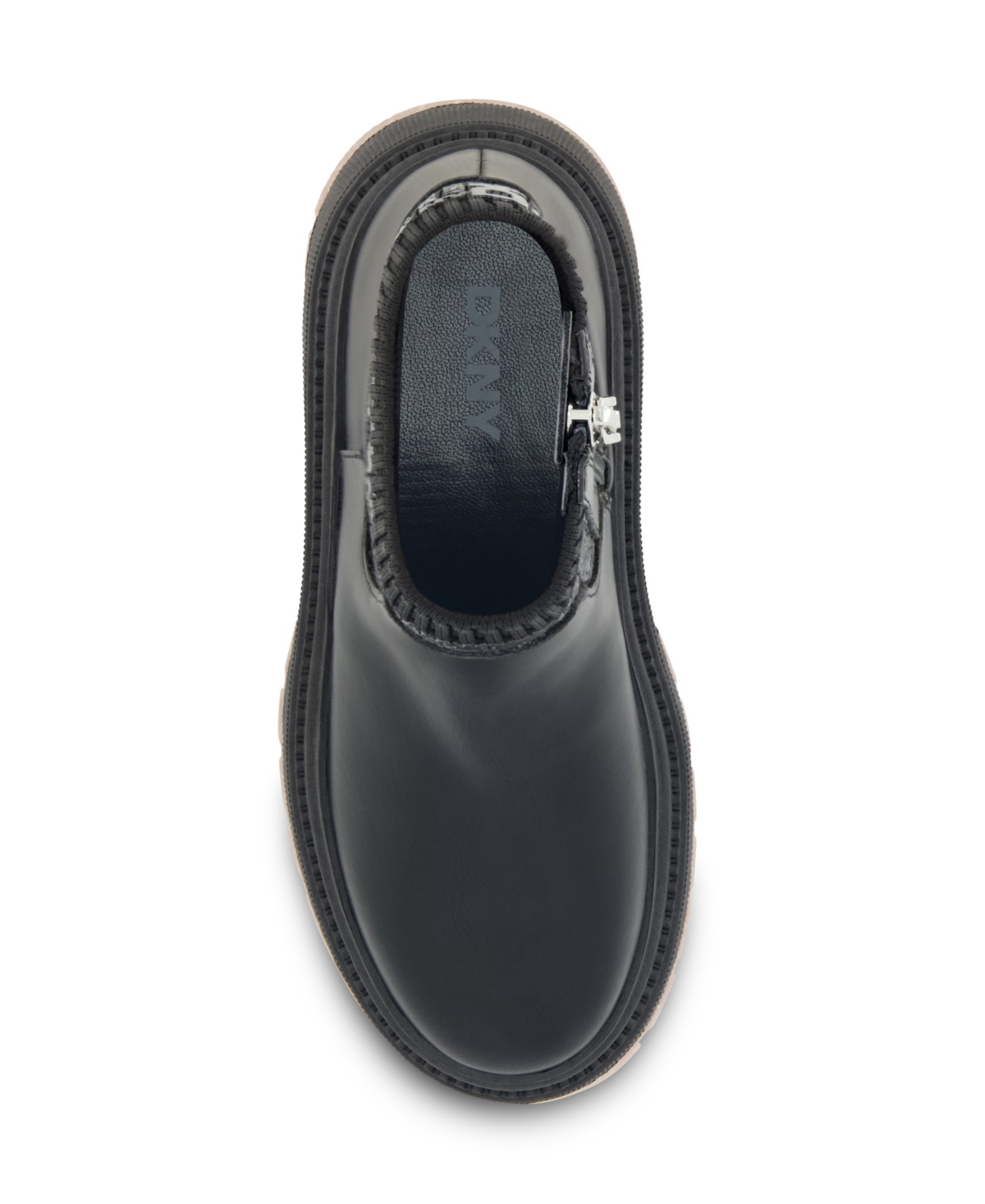 Dkny Little And Big Girls Crissa Stretch Lug Boot In Black