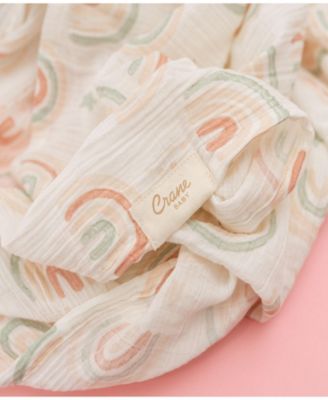 Infants Parker Butterfly/Rainbow Swaddle, 2-Pc. Set