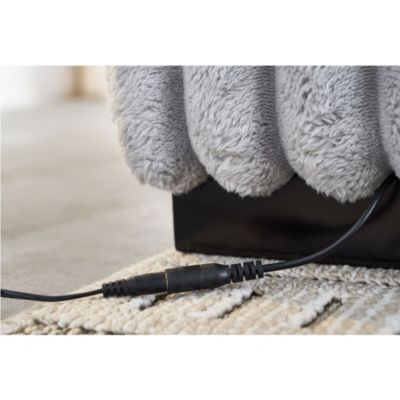 1 Pc. Upholstered Comfy Sleeper with Back & Toss Pillows, Bluetooth Speaker & Wireless Charger Loveseat with Ottoman