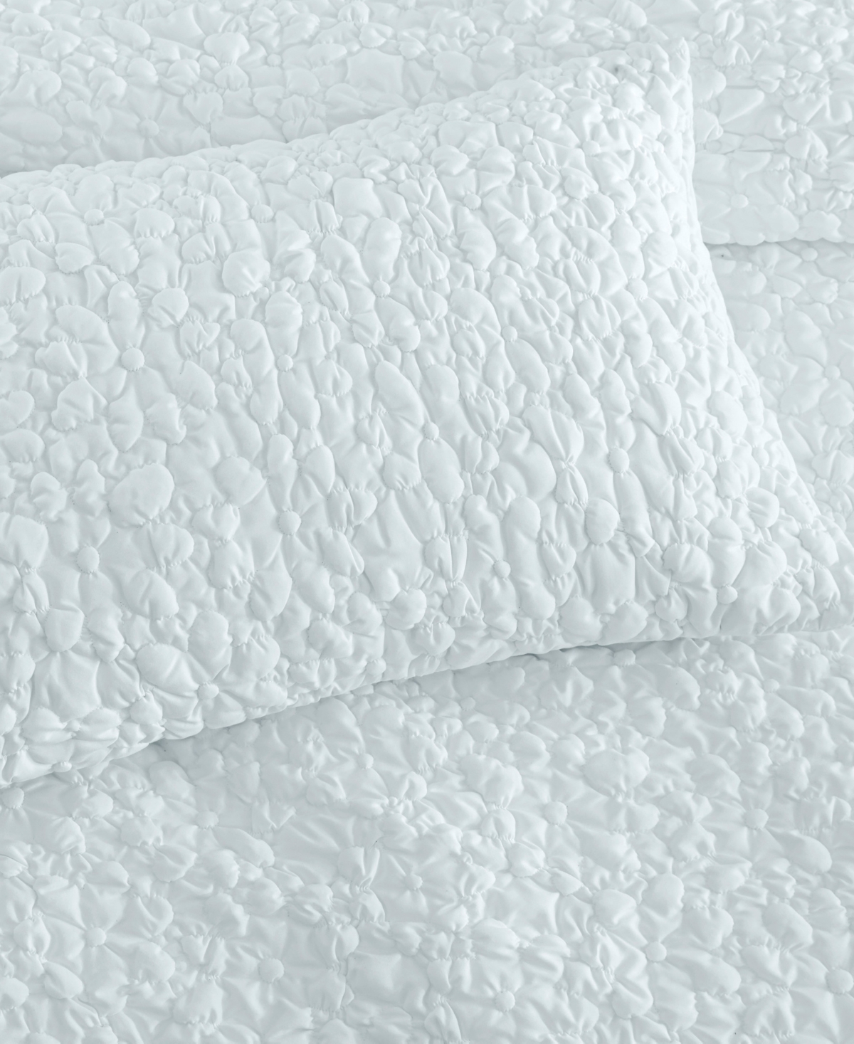 Peri Home Floral Bubble Comforter Sets In White