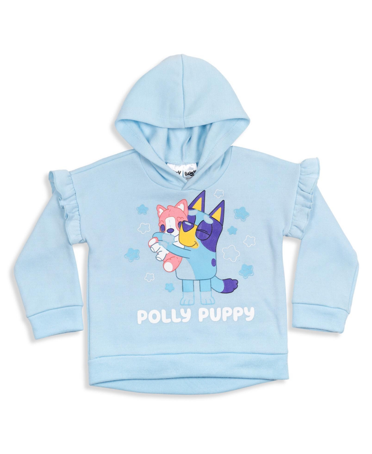 Bluey Toddler Girls Fleece Hoodie and Leggings Outfit Set -/ grey