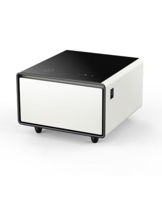 + 1 Pc. + Wood/Metal (if applicable) + Built-In Fridge, Charger & Temp Control + Smart Side Table