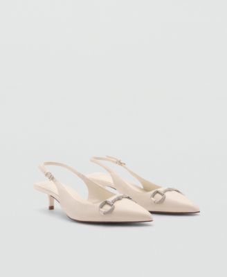 Women's Crystal Sling Back Shoes