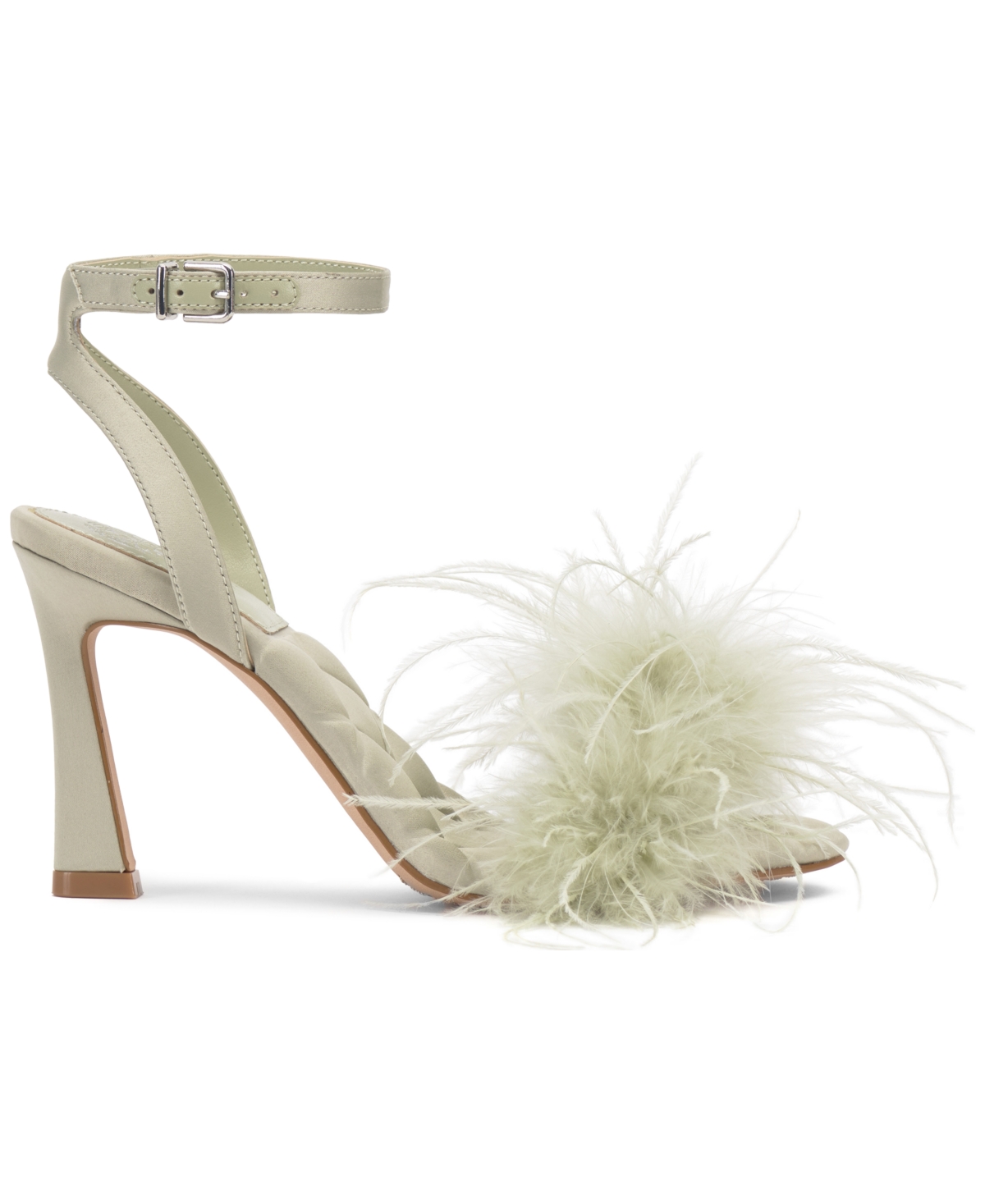 Vince Camuto Women's Penely Feathered High-Heel Dress Sandals