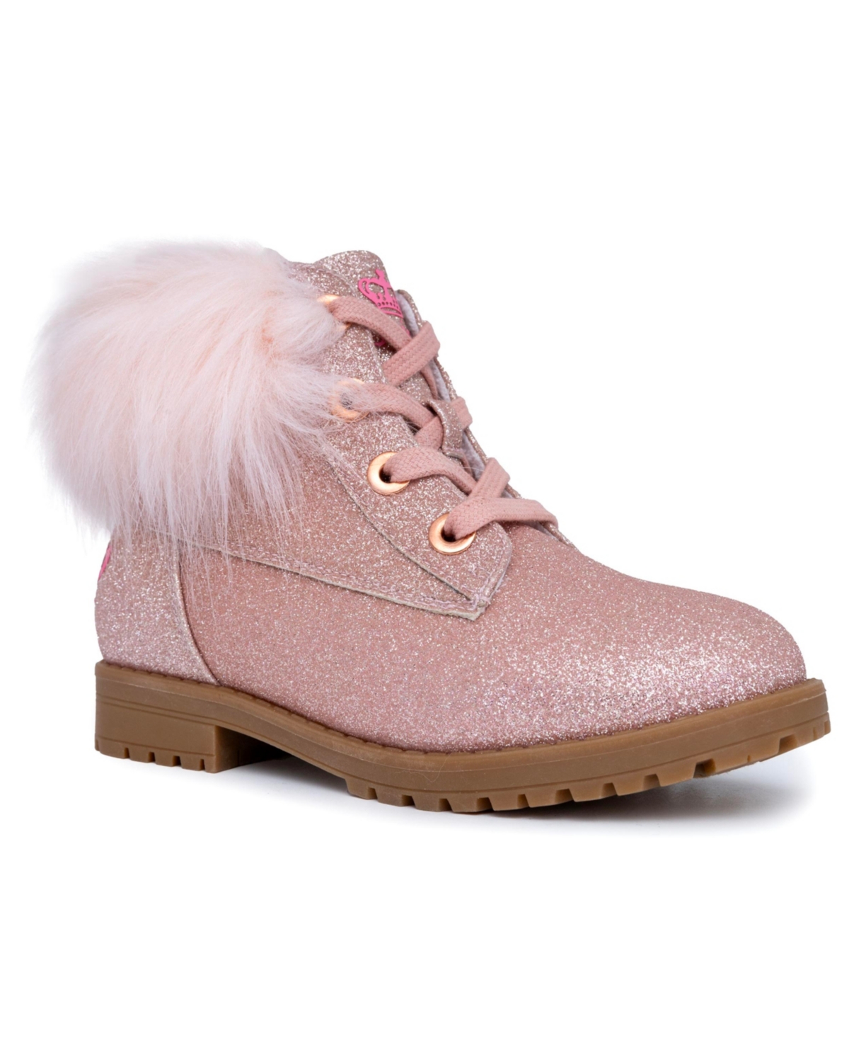 Shop Juicy Couture Little And Big Girls Imperial Boot In Pink