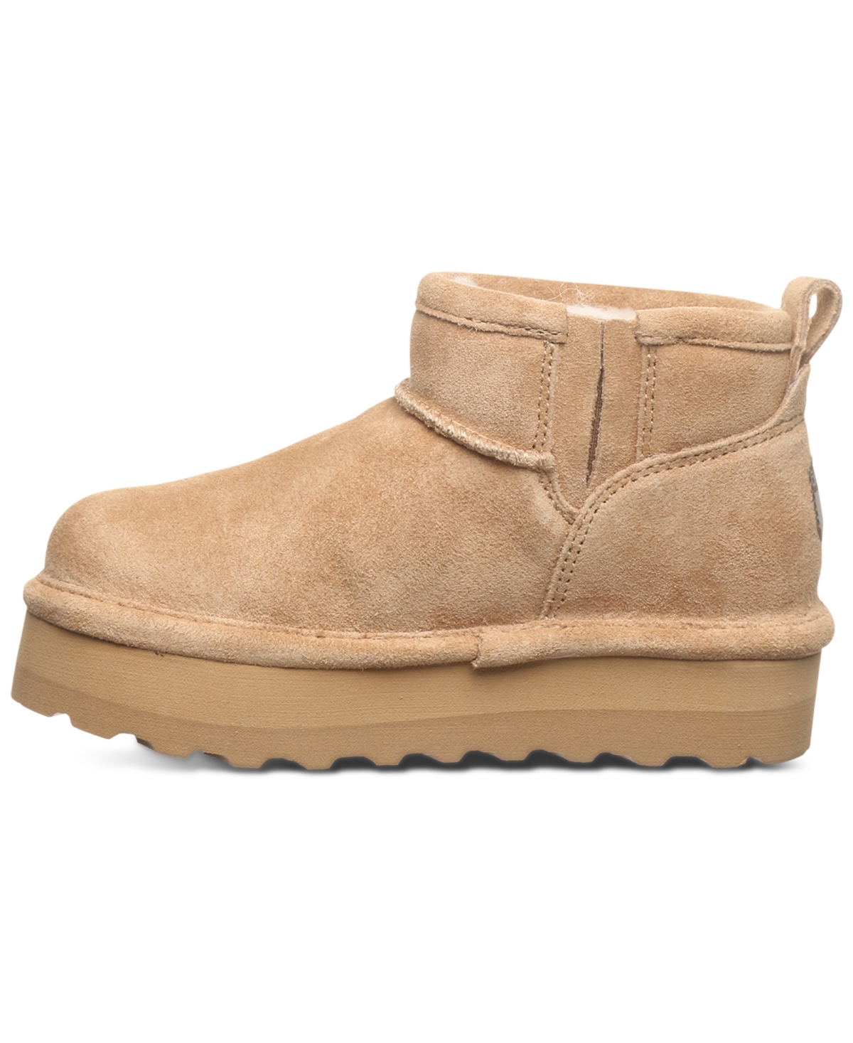 Bearpaw Big Girls Retro Shorty Platform Winter Boots from Finish Line