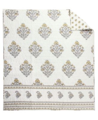 Kamira Reversible Quilted Throw, 50" x 60"