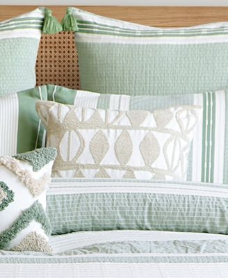 Pickford Crewel Stitch Decorative Pillow, 14" x 18"