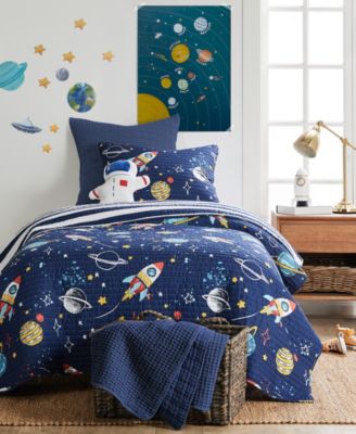 Galaxy 3D Astronaut Shaped Kids Decorative Pillow, 12" x 15"
