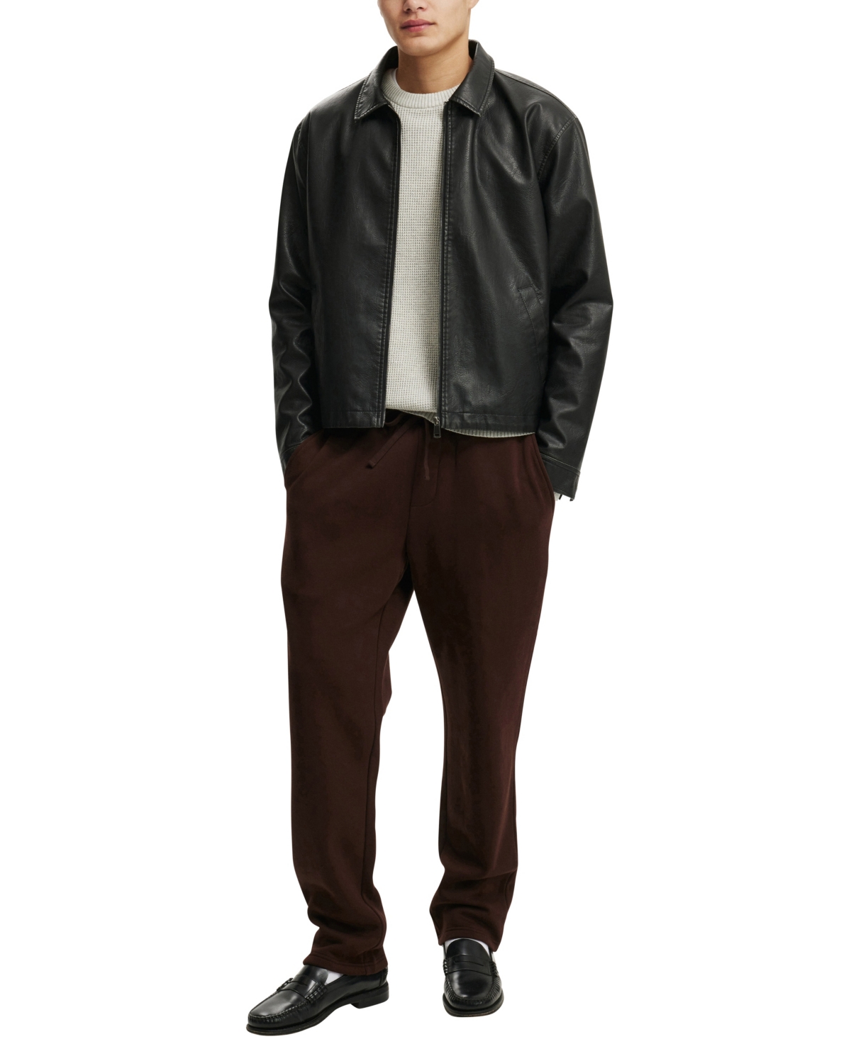 COTTON ON MEN'S RELAXED TRACK PANTS 