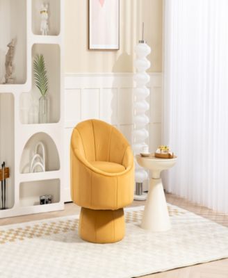 Mid Century Modern Swivel Accent Chair