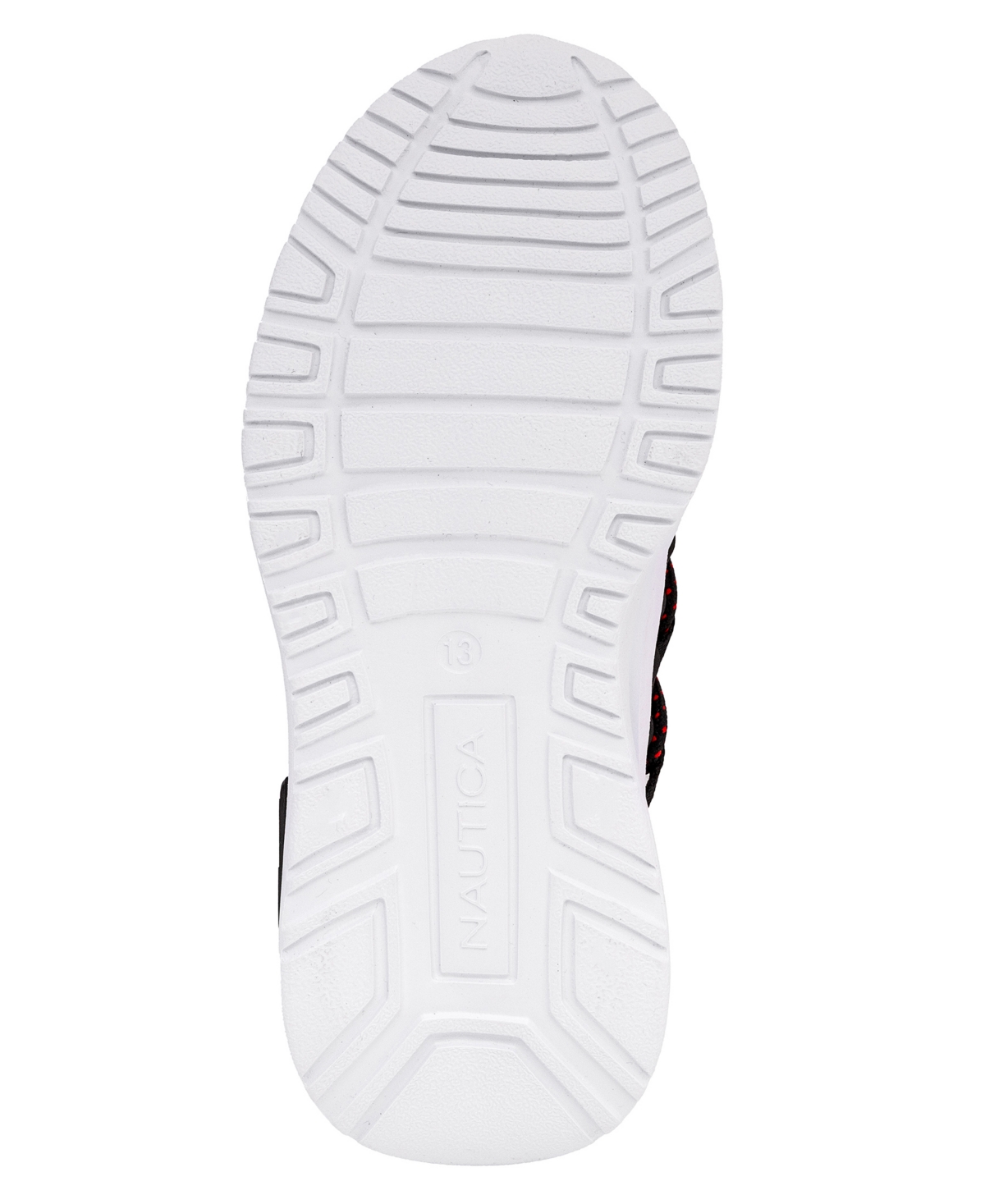 Nautica Little And Big Boys Swimm Athletic Sneakers In Black,red