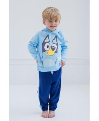 Boys Fleece Hoodie and Pants Outfit Set to
